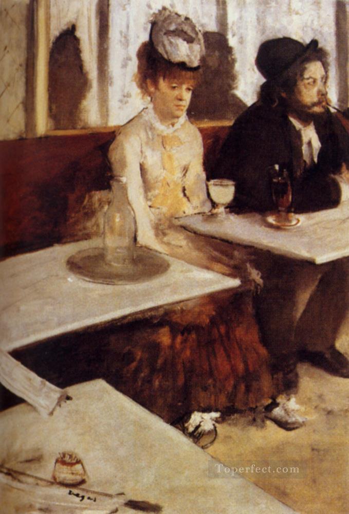 The Absinthe Drinker Edgar Degas Oil Paintings